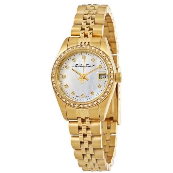 Mathey-Tissot Accessories - FX04104B NWT Mathey-Tissot Fashion Ladies Quartz Steel Authentic Watch
